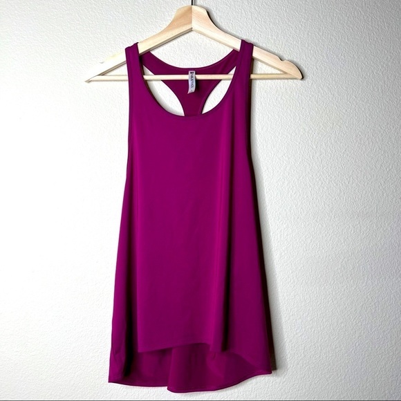 Fabletics Tank Top Burgundy Small - Picture 1 of 3
